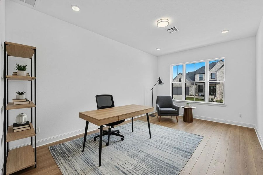 Somerville E Home office