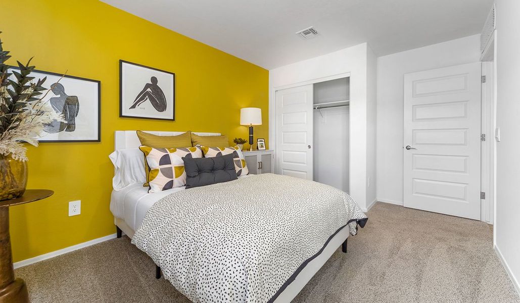 Furnished interior view inside a new home in Entrada Del Toro at Rancho Sahuarita, Sahuarita (Image 17).