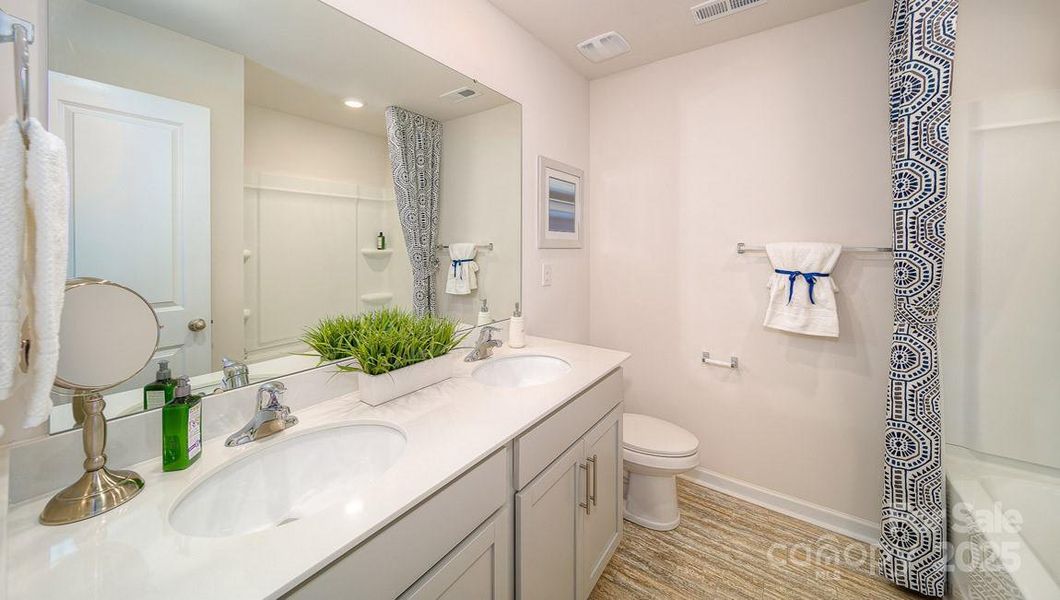 Furnished interior view inside a new home in Nolen Farm, Gastonia (Image 29).