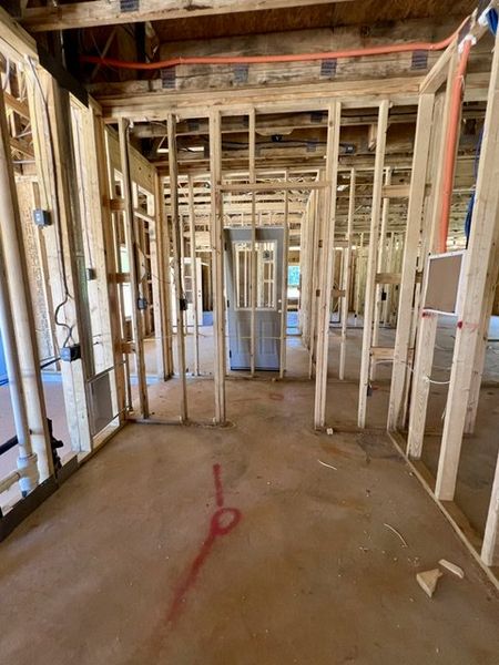 In-progress construction of a new home in Kimbell Acres, Pine Mountain, GA (Image 9).