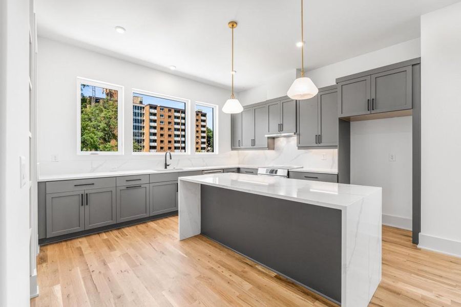 Furnished interior view inside a new home in , Atlanta (Image 24). Furnished interior view inside a new home in , Atlanta (Image 24).