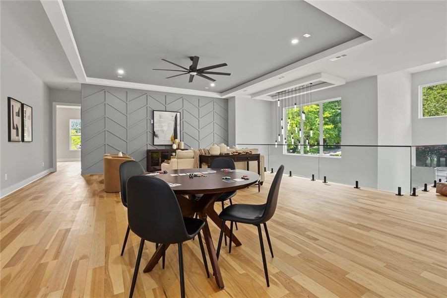 Furnished interior view inside a new home in , Marietta (Image 58).