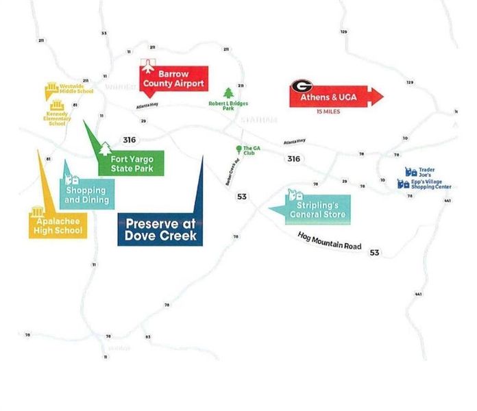 Image 54 of a home in Preserve at Dove Creek.