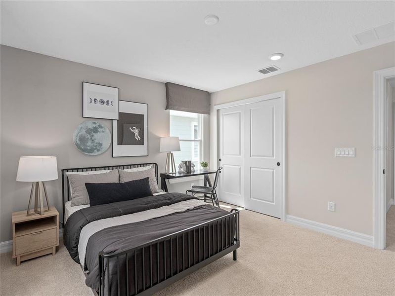 Furnished interior view inside a new home in Bridgewalk, St. Cloud (Image 17).