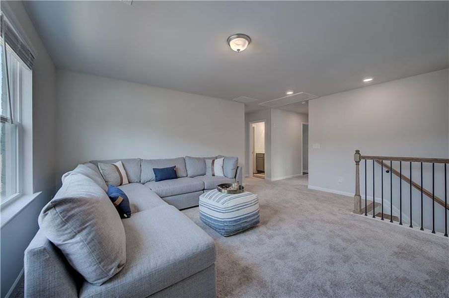 Furnished interior view inside a new home in Burchwood, Stockbridge (Image 16).