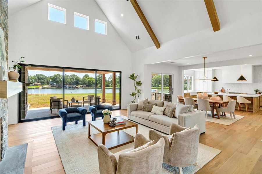 Furnished interior view inside a new home in , Tool (Image 3). Furnished interior view inside a new home in , Tool (Image 3).