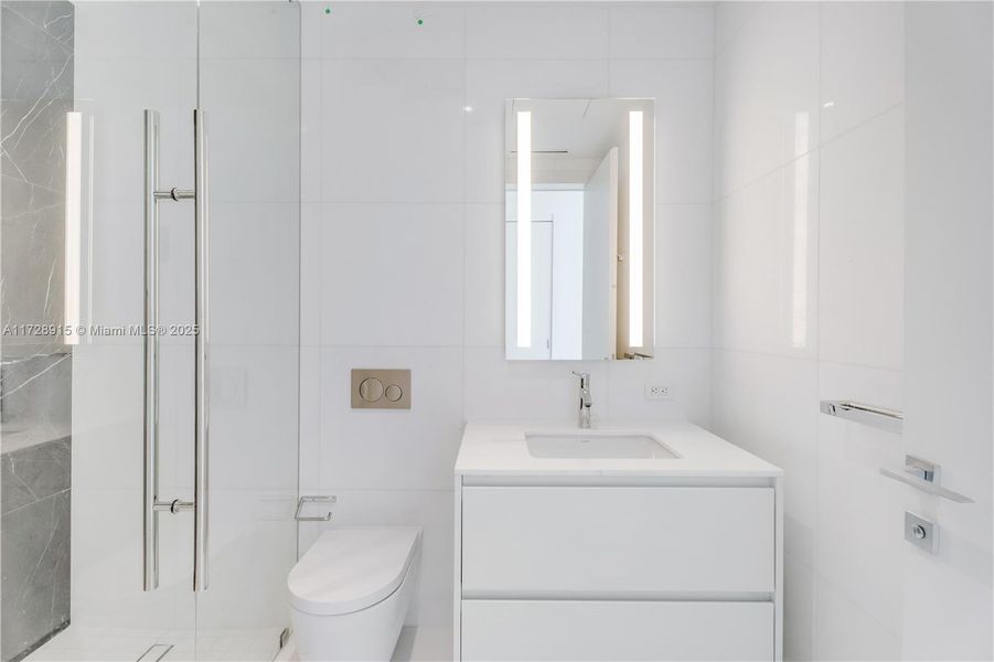 Furnished interior view inside a new home in Aston Martin Residences, Miami (Image 7). Furnished interior view inside a new home in Aston Martin Residences, Miami (Image 7).