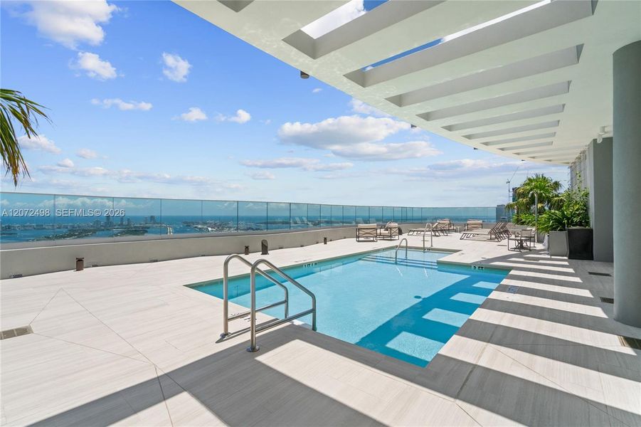 Rooftop pool Rooftop pool