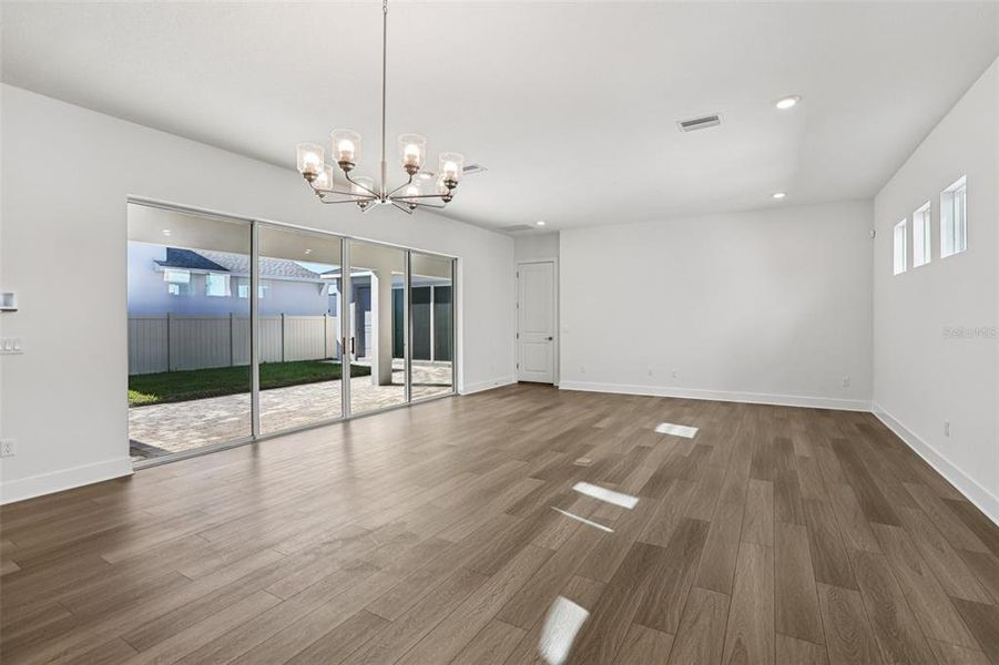 Spacious, unfurnished interior of a new home in Eagles Cove at Mirada, San Antonio (Image 35).