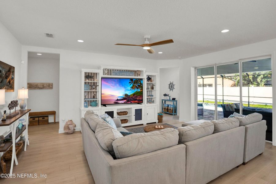 Furnished interior view inside a new home in Seaside Vista, St. Augustine (Image 20). Furnished interior view inside a new home in Seaside Vista, St. Augustine (Image 20).