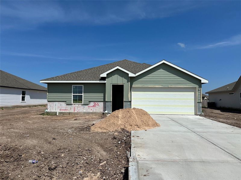 In-progress construction of a new home in Grand Lake, Snook, TX (Image 13). In-progress construction of a new home in Grand Lake, Snook, TX (Image 13).