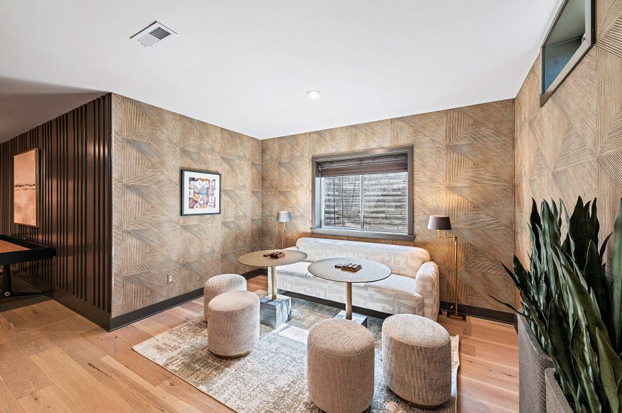 Representative furnished interior of a home built from the Winslow by Fischer Homes in Twin Lakes, Hoschton (Image 25).