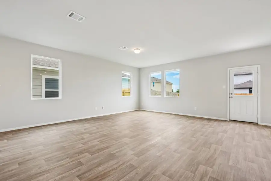 Spacious, unfurnished interior of a new home in Cascade, Liberty Hill (Image 12). Spacious, unfurnished interior of a new home in Cascade, Liberty Hill (Image 12).