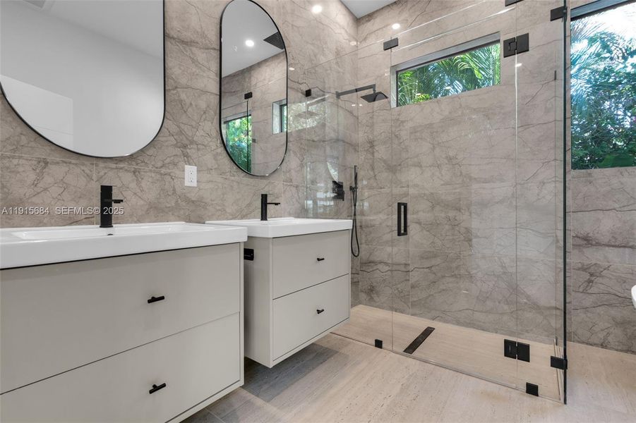 Furnished interior view inside a new home in , Coral Gables (Image 8). Furnished interior view inside a new home in , Coral Gables (Image 8).