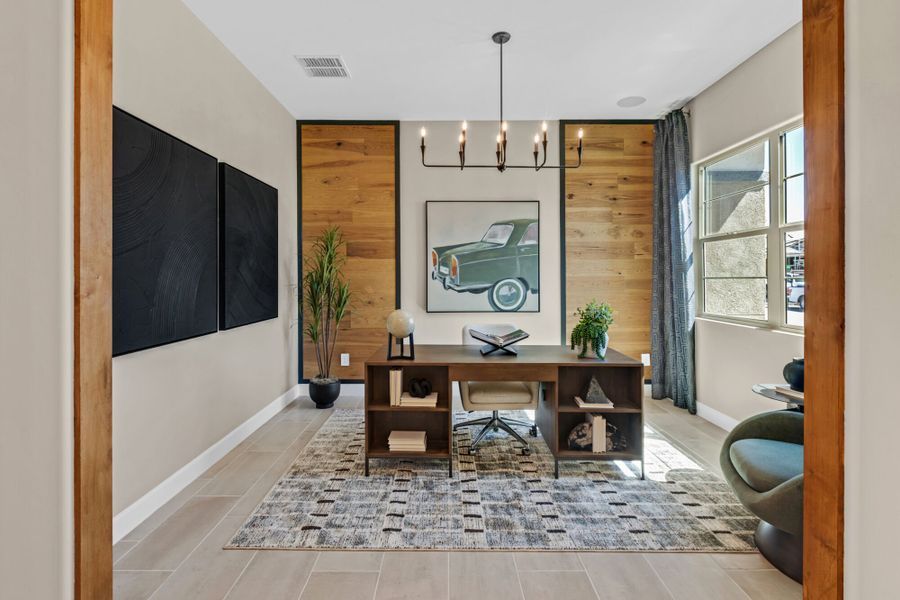 Representative furnished interior of a home built from the Hibiscus by Mattamy Homes in Tavira at Twin Peaks, Oro Valley (Image 15).