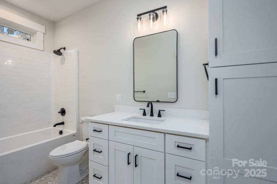 Furnished interior view inside a new home in , Newton (Image 6).