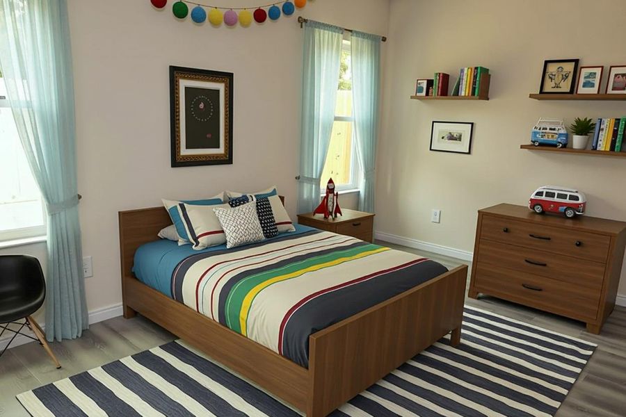 Bedroom (Staged)