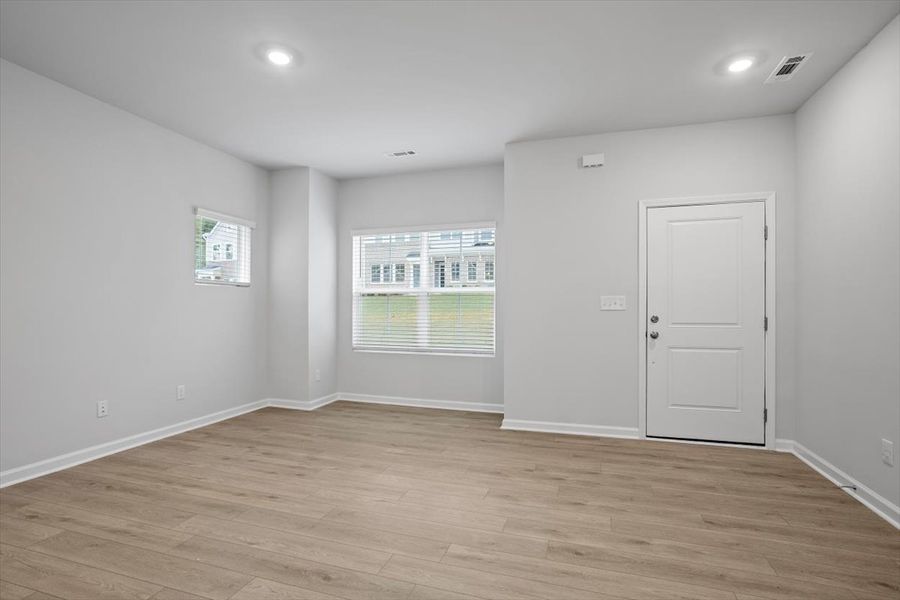 Spacious, unfurnished interior of a new home in Renaissance at White Oak, Garner (Image 16).