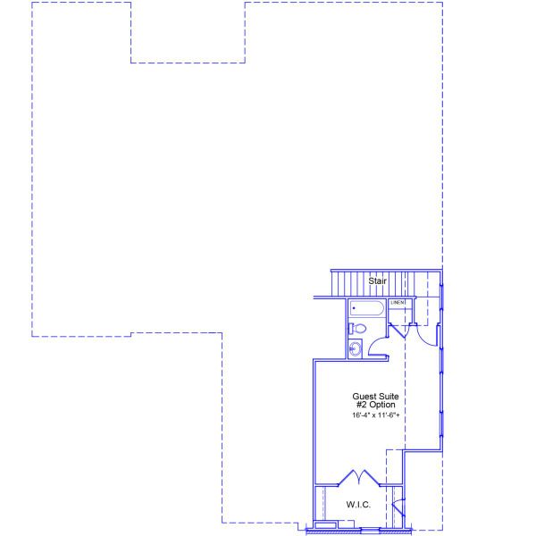 2D floor plan layout of this home in Walnut Grove, Easley, SC (Image 3).