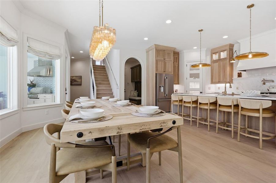 Furnished interior view inside a new home in , Newberry (Image 25).