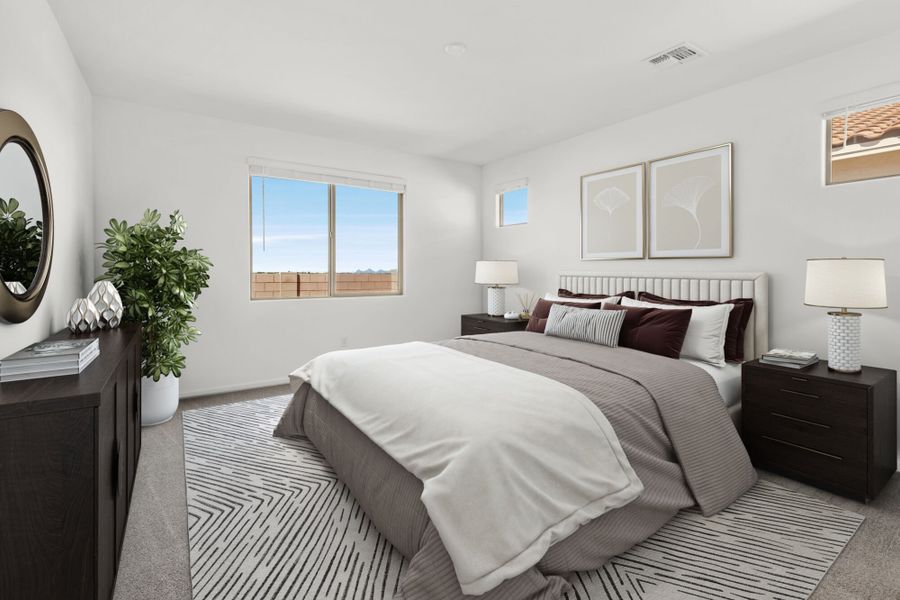 Furnished interior view inside a new home in Cantabria at Rincon Knolls, Vail (Image 6).