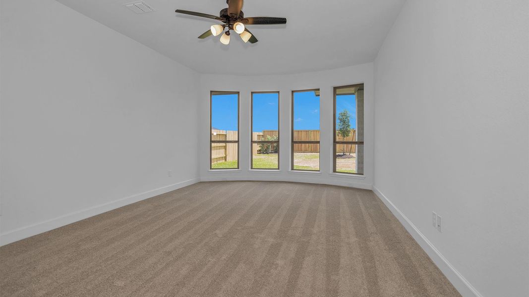 Spacious, unfurnished interior of a new home in Legacy Prairie at Katy Court, Katy (Image 8). Spacious, unfurnished interior of a new home in Legacy Prairie at Katy Court, Katy (Image 8).