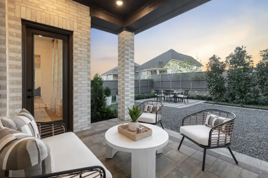 Representative Patio - some options shown