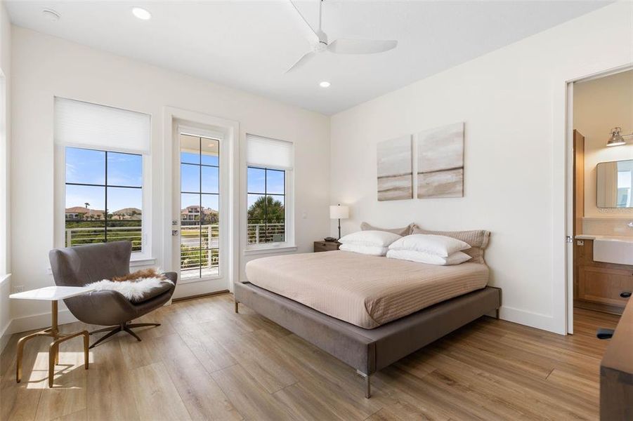 Furnished interior view inside a new home in , Palm Coast (Image 51).