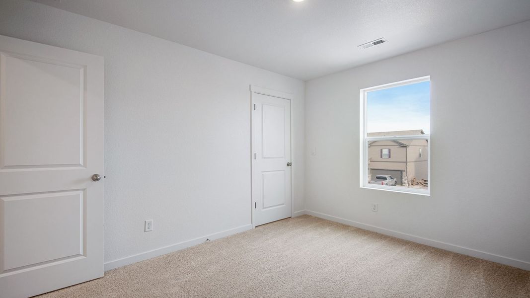Representative unfurnished interior of a home built from the Henley by D.R. Horton in Spring Valley Ranch, Elizabeth (Image 25). Representative unfurnished interior of a home built from the Henley by D.R. Horton in Spring Valley Ranch, Elizabeth (Image 25).