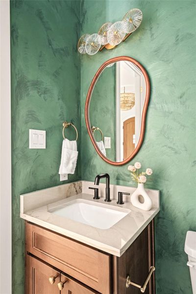 Furnished interior view inside a new home in , Houston (Image 37).