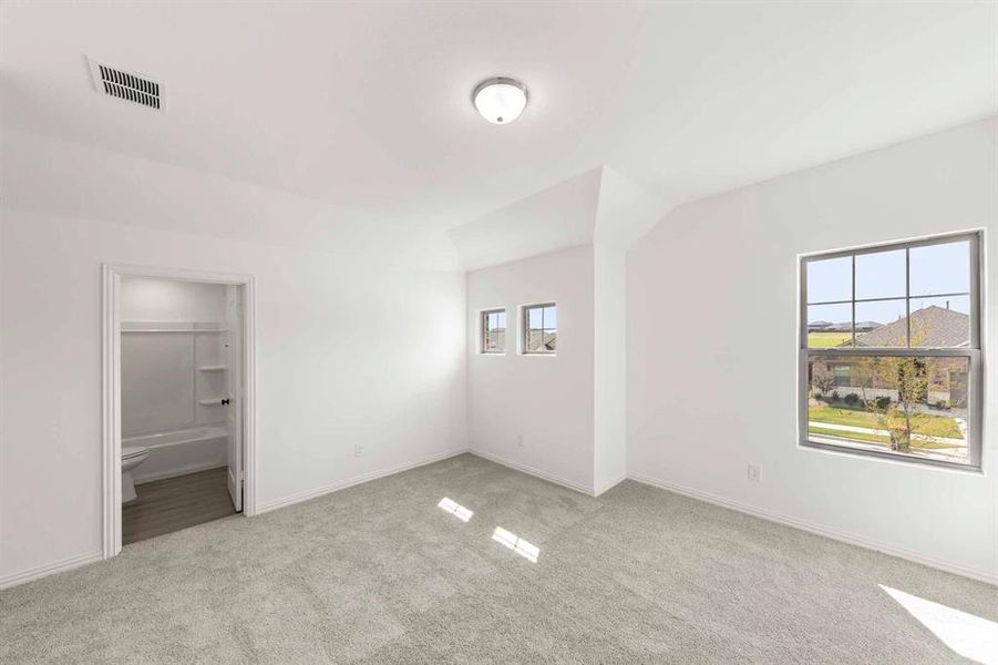 Spacious, unfurnished interior of a new home in Coyote Meadows 50s, Anna (Image 23). Spacious, unfurnished interior of a new home in Coyote Meadows 50s, Anna (Image 23).