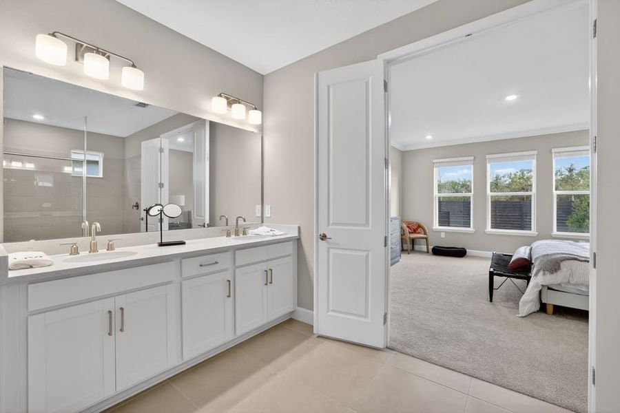 Representative furnished interior of a home built from the Java by Taylor Morrison in Firethorn, Parrish (Image 13).