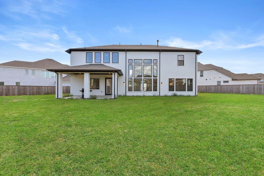 Exterior details and patio area of a home in , Cypress (Image 3). Exterior details and patio area of a home in , Cypress (Image 3).