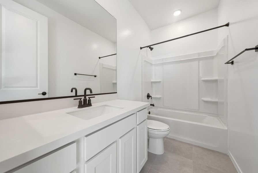 Furnished interior view inside a new home in Tyler Ranch, Buckeye (Image 7).