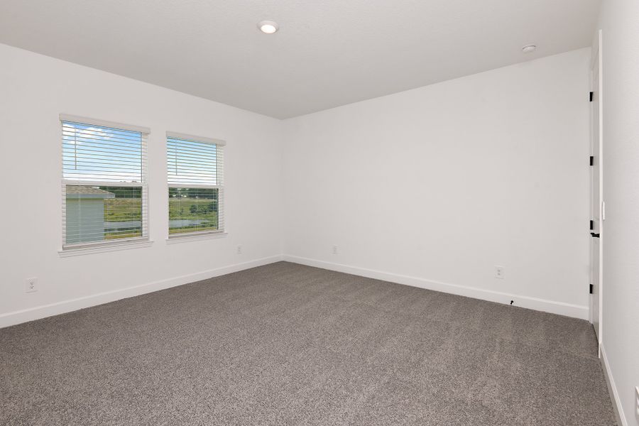 Representative unfurnished interior of a home built from the Tradewinds by Taylor Morrison in Ardisia Park, New Smyrna Beach (Image 41). Representative unfurnished interior of a home built from the Tradewinds by Taylor Morrison in Ardisia Park, New Smyrna Beach (Image 41).