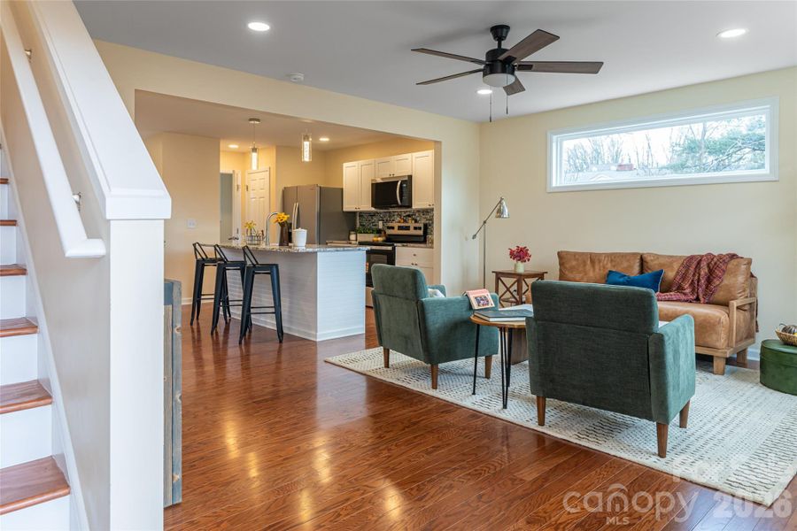 Furnished interior view inside a new home in , Canton (Image 31).