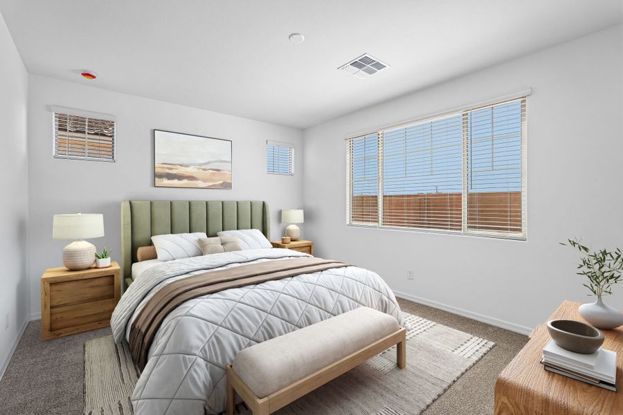 Furnished interior view inside a new home in Hawes Crossing, Mesa (Image 6).