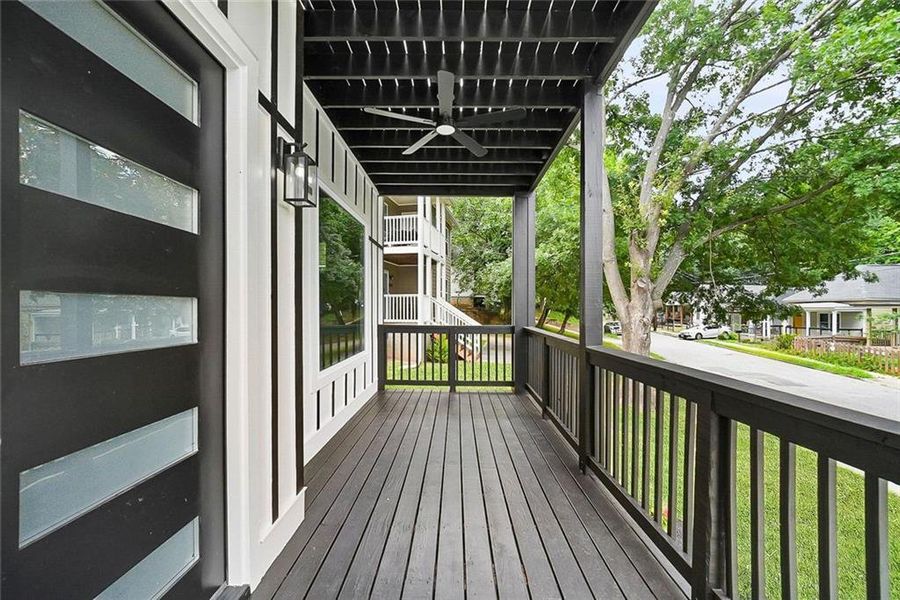 Exterior details and patio area of a home in , Atlanta (Image 18). Exterior details and patio area of a home in , Atlanta (Image 18).