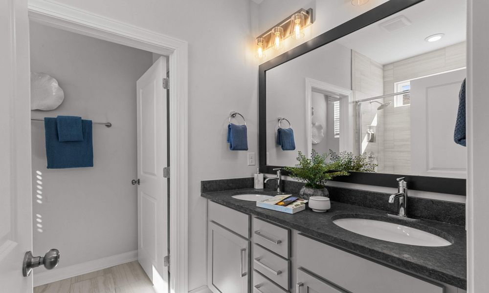 Representative furnished interior of a home built from the The Orchid by Chesapeake Homes in Traditions at Carolina Forest, Myrtle Beach (Image 29).