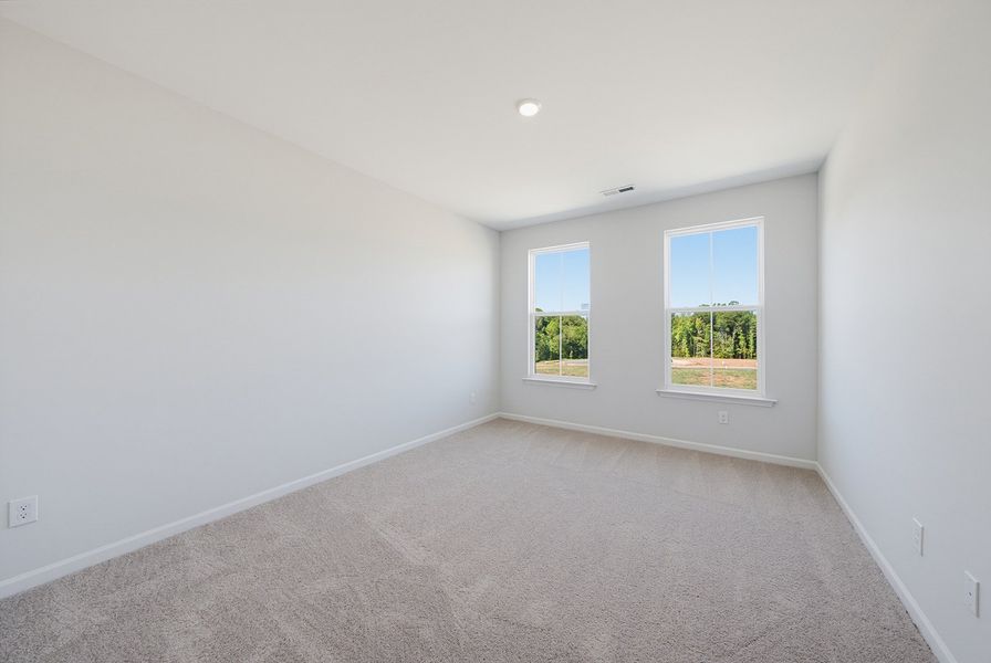 Spacious, unfurnished interior of a new home in Sweetbrier, Durham (Image 26). Spacious, unfurnished interior of a new home in Sweetbrier, Durham (Image 26).