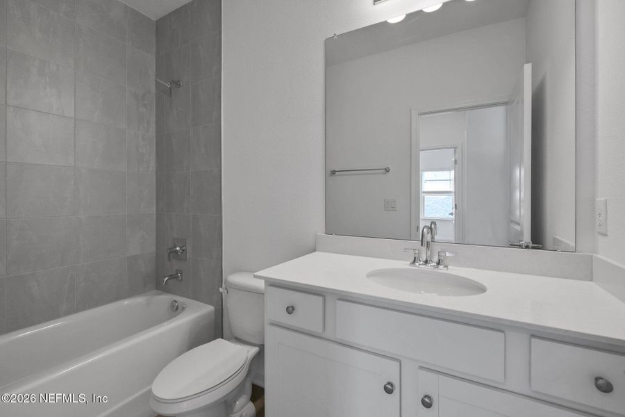 Furnished interior view inside a new home in TrailMark, St. Augustine (Image 9). Furnished interior view inside a new home in TrailMark, St. Augustine (Image 9).