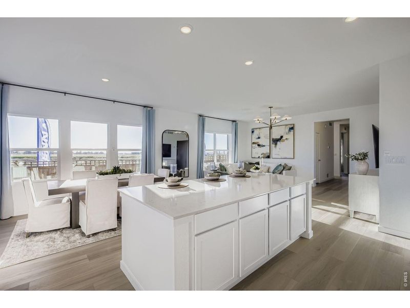 Furnished interior view inside a new home in Prairie Song, Windsor (Image 7).