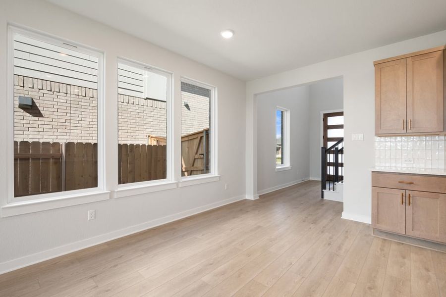 Spacious, unfurnished interior of a new home in Flora, Hutto (Image 21). Spacious, unfurnished interior of a new home in Flora, Hutto (Image 21).