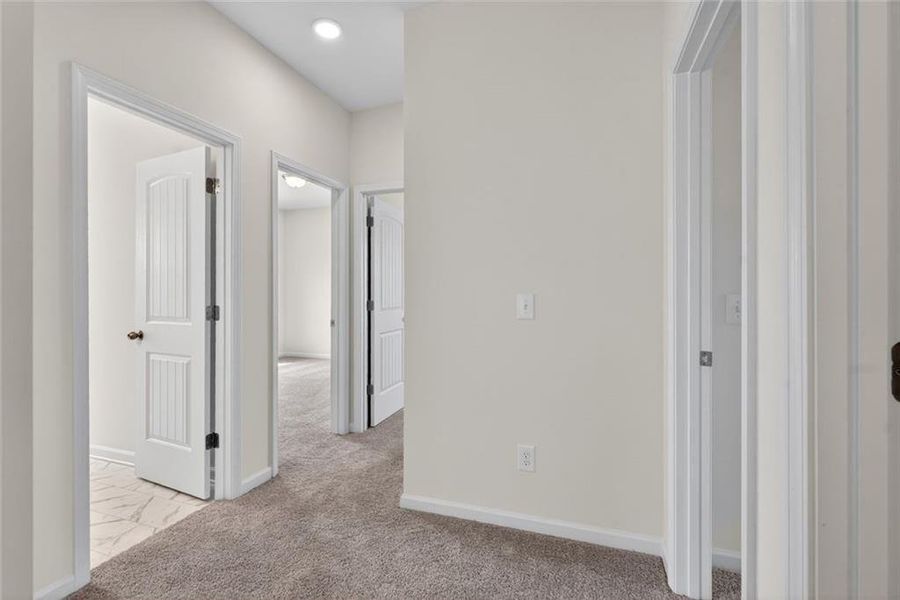Spacious, unfurnished interior of a new home in Southbend, Rome (Image 24). Spacious, unfurnished interior of a new home in Southbend, Rome (Image 24).