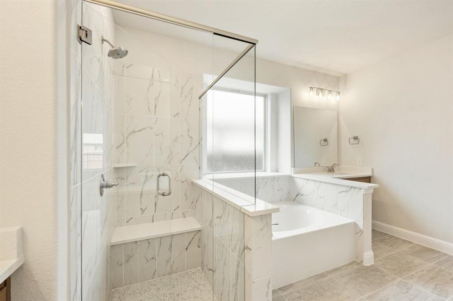 Furnished interior view inside a new home in Country Lakes Classic 60, Argyle (Image 7).