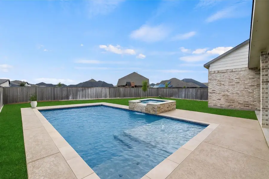 Imagine the possibilities with this sprawling backyard, be the hero and add the pool. This photo is virtually staged with a pool, spa and pool deck to show just one of countless ways you can create your own private paradise.