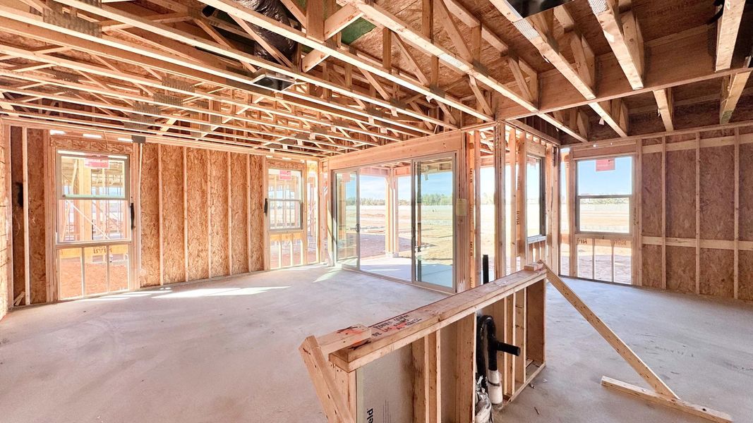 Great room and dining