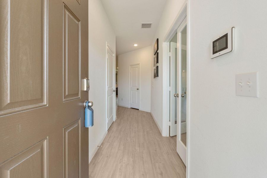 Spacious, unfurnished interior of a new home in Myrtle Gardens, Magnolia (Image 18). Spacious, unfurnished interior of a new home in Myrtle Gardens, Magnolia (Image 18).