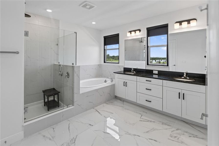 Furnished interior view inside a new home in , Sarasota (Image 11).