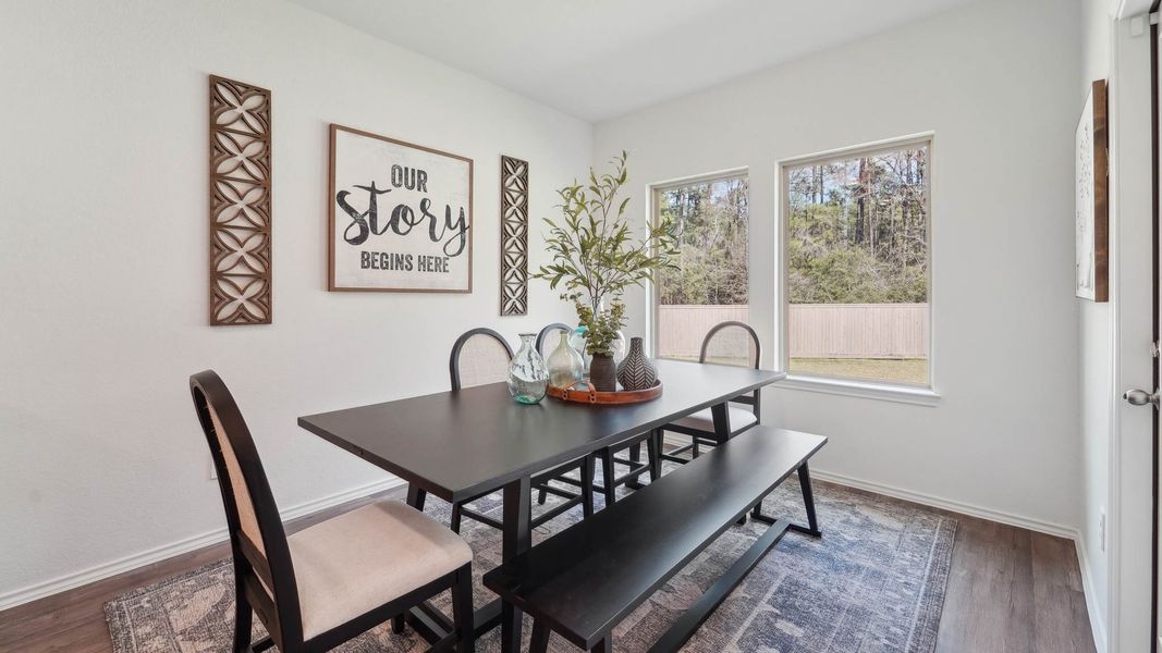 Furnished interior view inside a new home in Cypress Green, Hockley (Image 9).